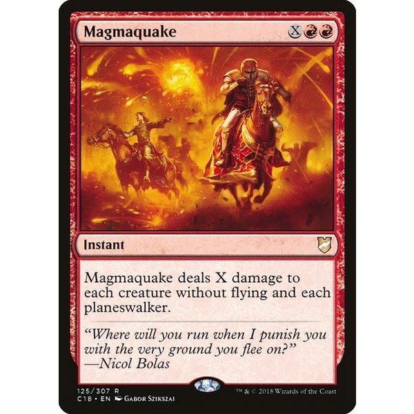 Magic: The Gathering Magmaquake (125) Lightly Played