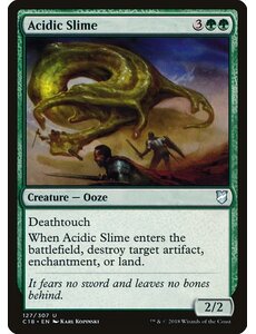 Magic: The Gathering Acidic Slime (127) Lightly Played