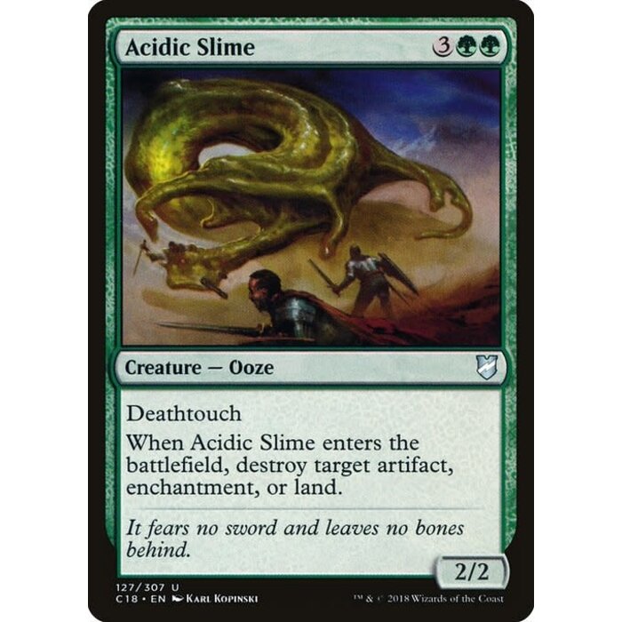 Magic: The Gathering Acidic Slime (127) Lightly Played