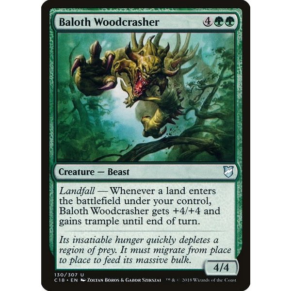 Magic: The Gathering Baloth Woodcrasher (130) Moderately Played