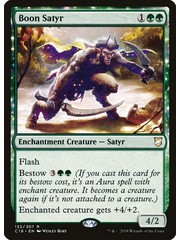 Magic: The Gathering Boon Satyr (132) Lightly Played
