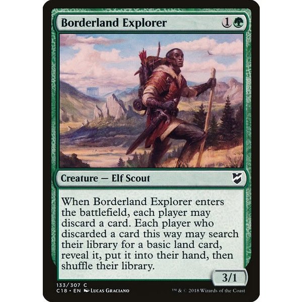 Magic: The Gathering Borderland Explorer (133) Moderately Played