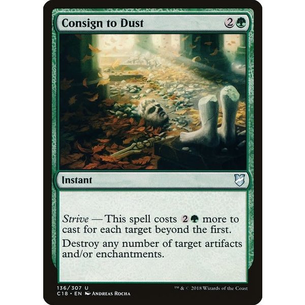 Magic: The Gathering Consign to Dust (136) Lightly Played