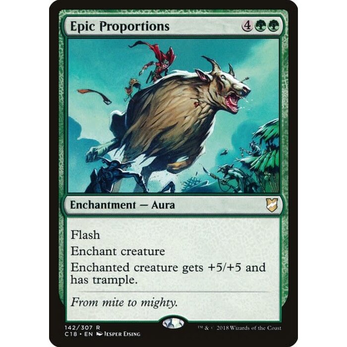 Magic: The Gathering Epic Proportions (142) Lightly Played