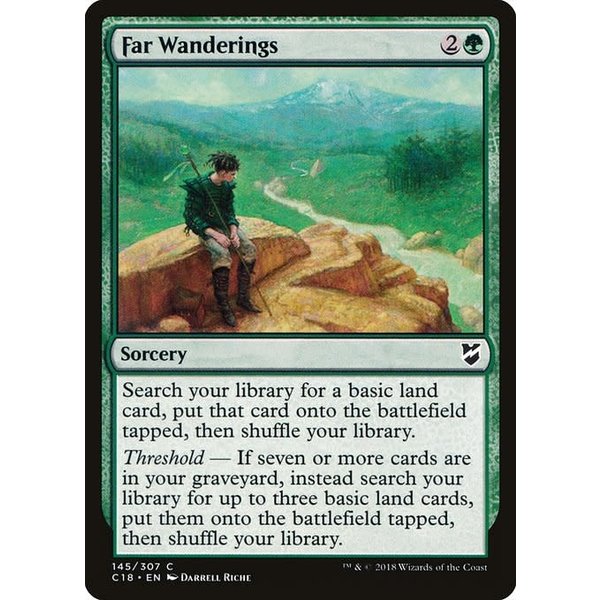 Magic: The Gathering Far Wanderings (145) Lightly Played