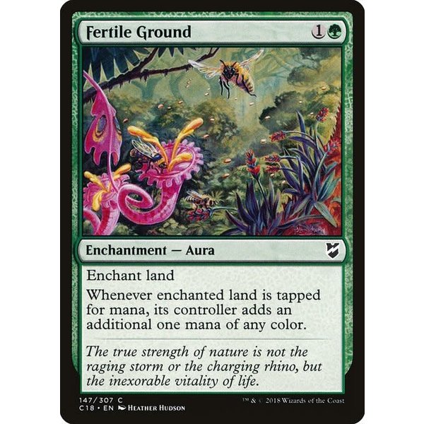 Magic: The Gathering Fertile Ground (147) Lightly Played