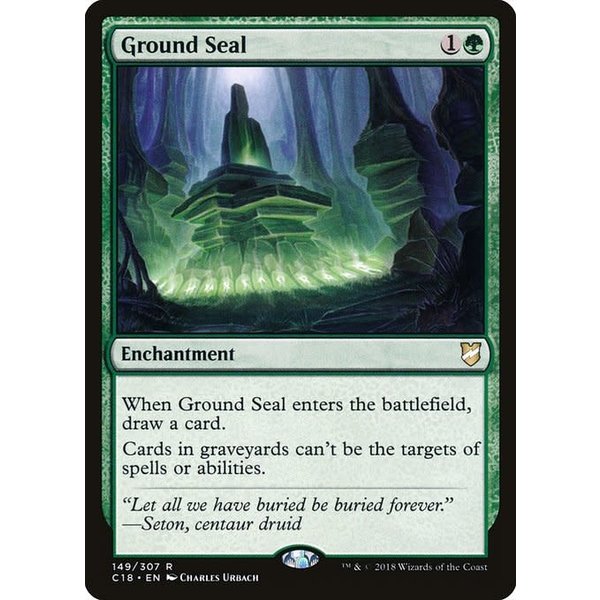 Magic: The Gathering Ground Seal (149) Lightly Played