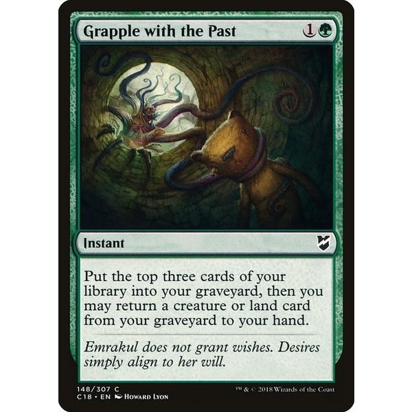 Magic: The Gathering Grapple with the Past (148) Lightly Played