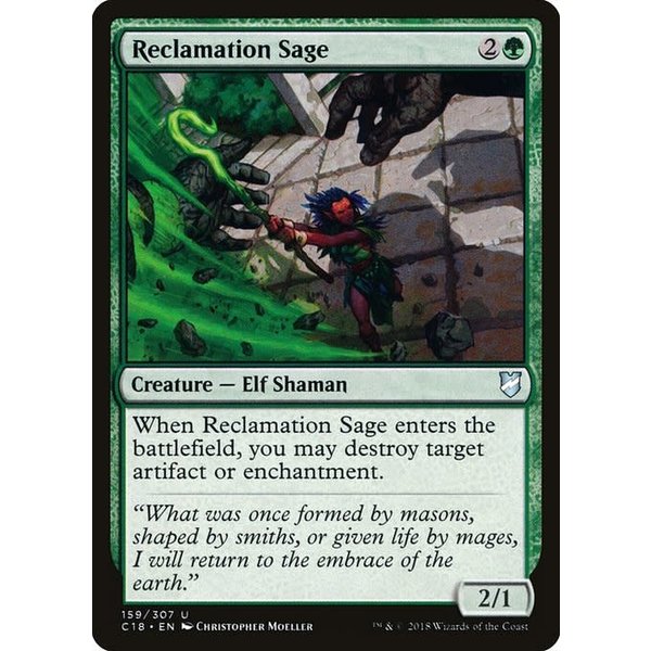 Magic: The Gathering Reclamation Sage (159) Lightly Played