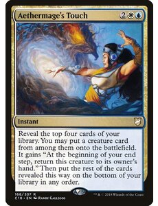 Magic: The Gathering Aethermage's Touch (168) Lightly Played