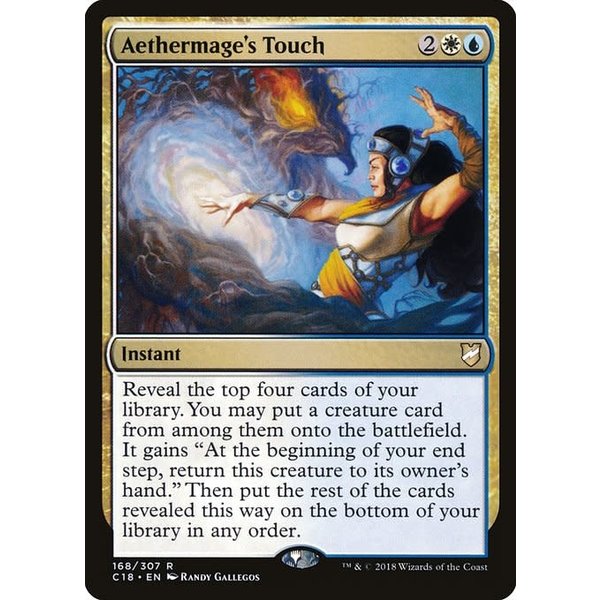 Magic: The Gathering Aethermage's Touch (168) Lightly Played