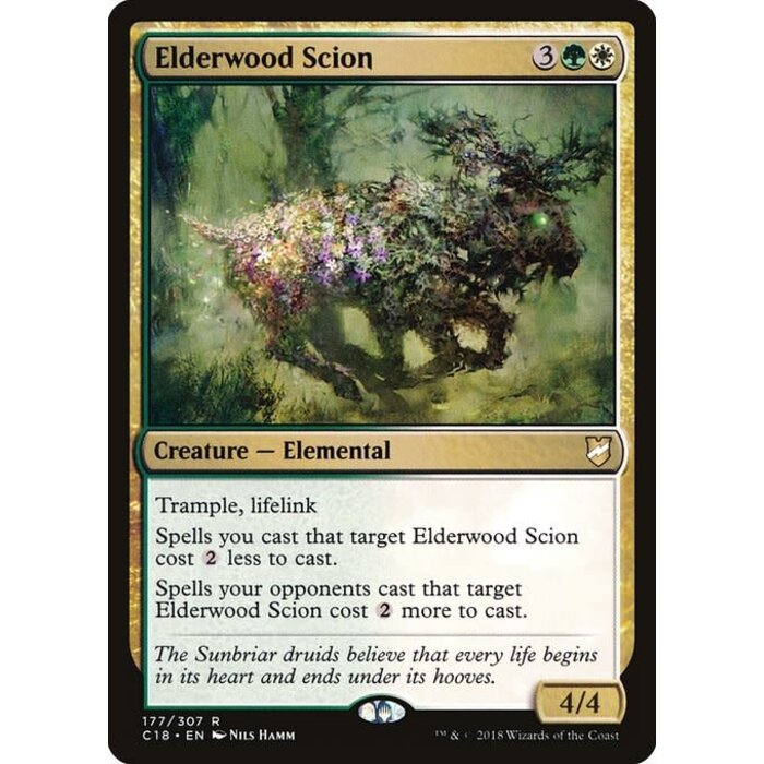 Magic: The Gathering Elderwood Scion (177) Lightly Played