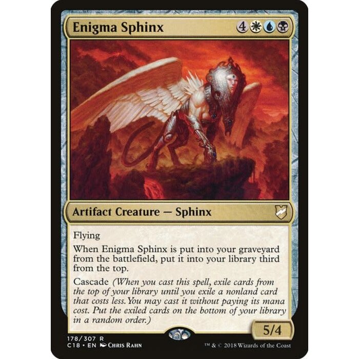 Magic: The Gathering Enigma Sphinx (178) Moderately Played
