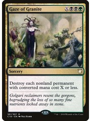 Magic: The Gathering Gaze of Granite (181) Lightly Played