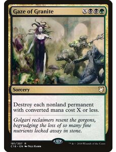 Magic: The Gathering Gaze of Granite (181) Lightly Played