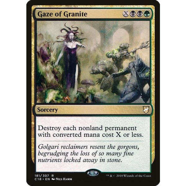 Magic: The Gathering Gaze of Granite (181) Lightly Played