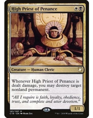 Magic: The Gathering High Priest of Penance (183) Lightly Played
