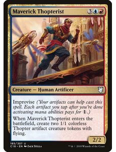 Magic: The Gathering Maverick Thopterist (185) Lightly Played