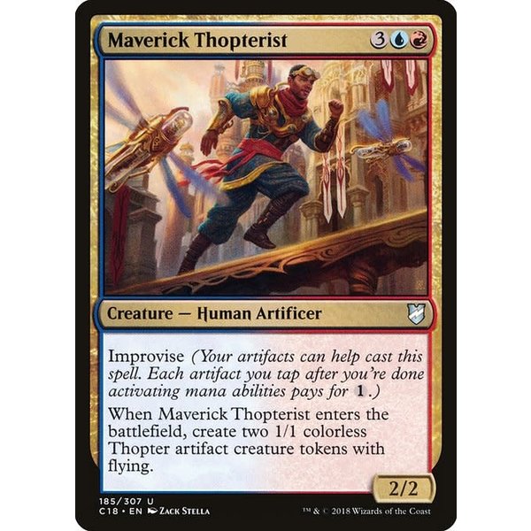 Magic: The Gathering Maverick Thopterist (185) Lightly Played