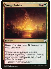 Magic: The Gathering Savage Twister (190) Lightly Played