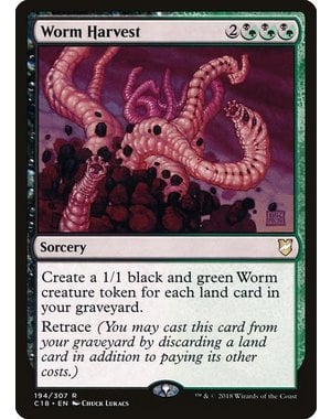 Magic: The Gathering Worm Harvest (194) Lightly Played