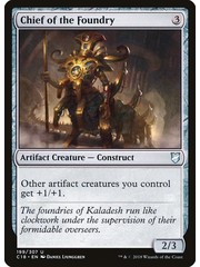 Magic: The Gathering Chief of the Foundry (199) Moderately Played