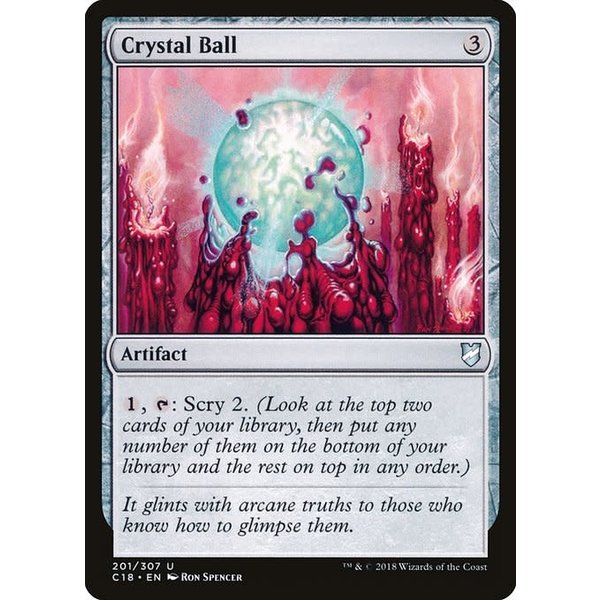 Magic: The Gathering Crystal Ball (201) Lightly Played