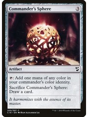Magic: The Gathering Commander's Sphere (200) Lightly Played