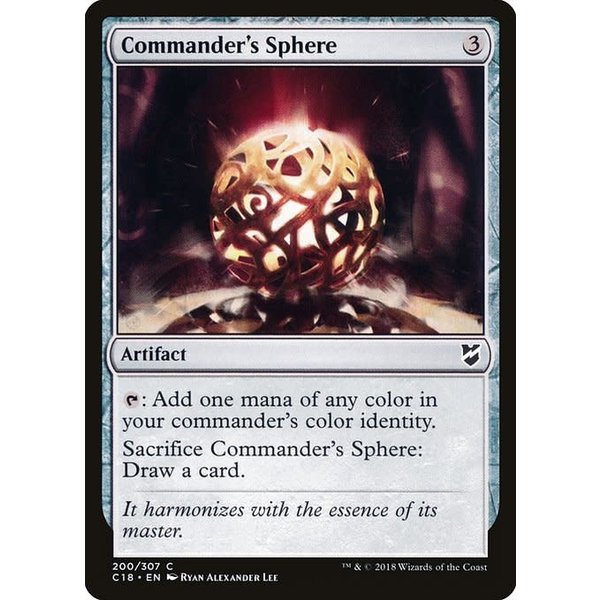 Magic: The Gathering Commander's Sphere (200) Lightly Played