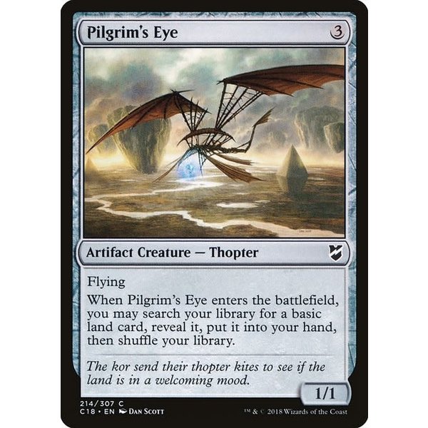 Magic: The Gathering Pilgrim's Eye (214) Moderately Played