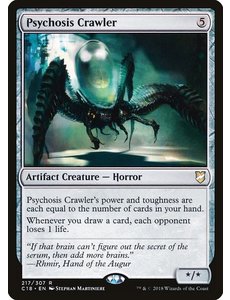 Magic: The Gathering Psychosis Crawler (217) Moderately Played