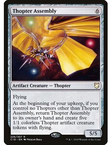 Magic: The Gathering Thopter Assembly (226) Moderately Played