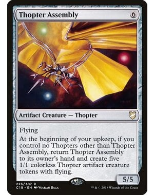 Magic: The Gathering Thopter Assembly (226) Moderately Played