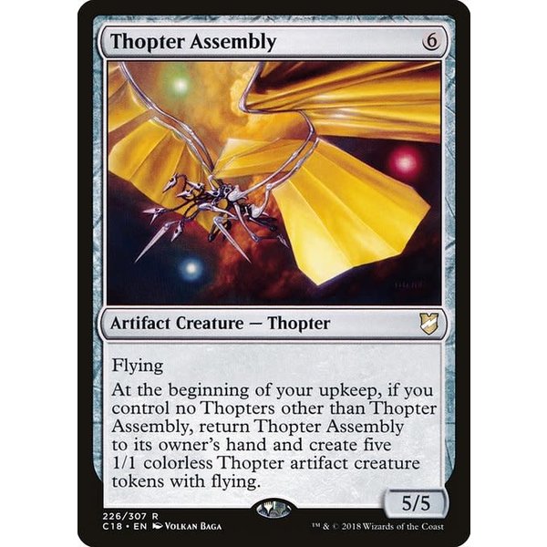 Magic: The Gathering Thopter Assembly (226) Moderately Played