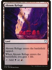 Magic: The Gathering Akoum Refuge (231) Lightly Played