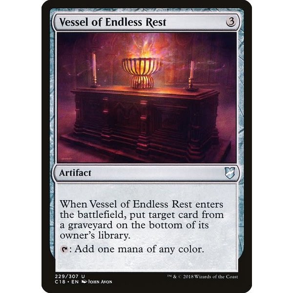 Magic: The Gathering Vessel of Endless Rest (229) Lightly Played