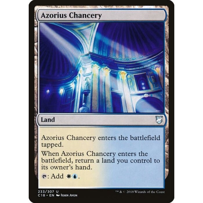 Magic: The Gathering Azorius Chancery (233) Lightly Played