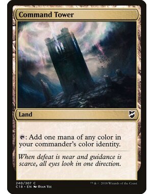 Magic: The Gathering Command Tower (240) Lightly Played