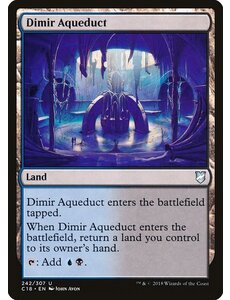 Magic: The Gathering Dimir Aqueduct (242) Lightly Played