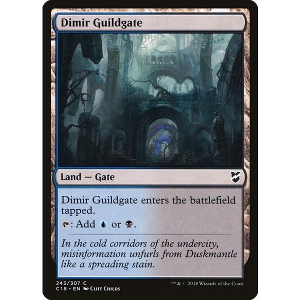 Magic: The Gathering Dimir Guildgate (243) Lightly Played