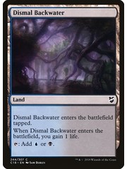 Magic: The Gathering Dismal Backwater (244) Lightly Played