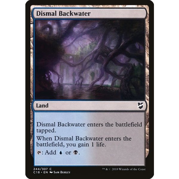 Magic: The Gathering Dismal Backwater (244) Lightly Played