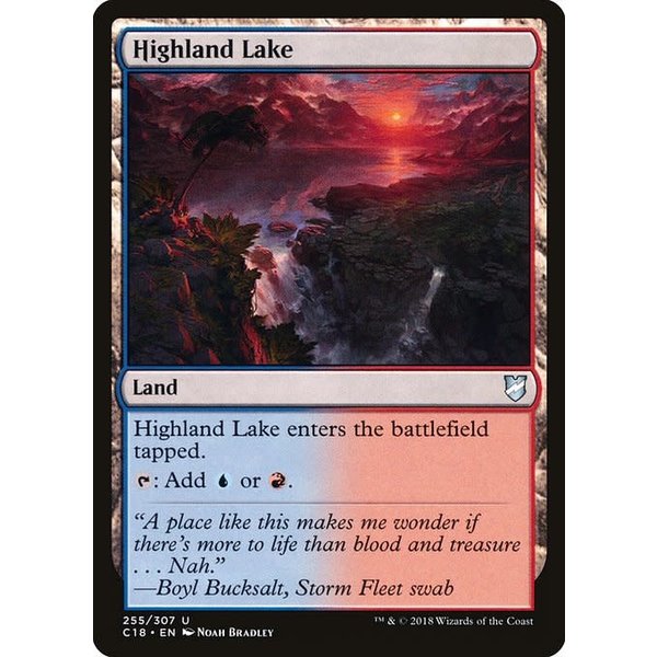 Magic: The Gathering Highland Lake (255) Lightly Played