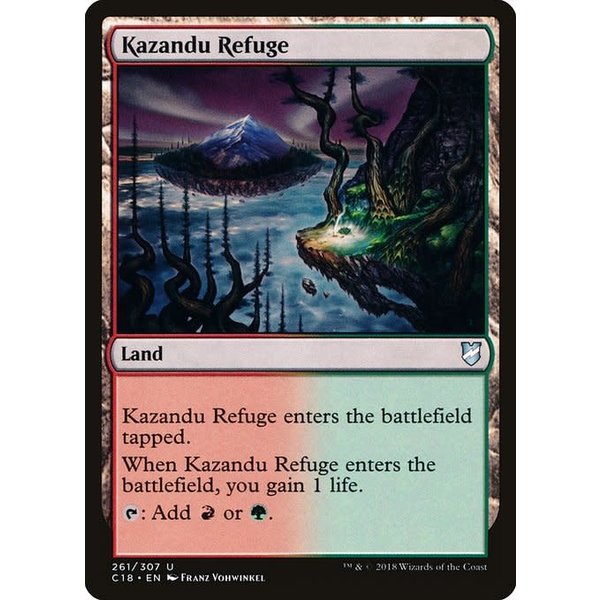 Magic: The Gathering Kazandu Refuge (261) Lightly Played