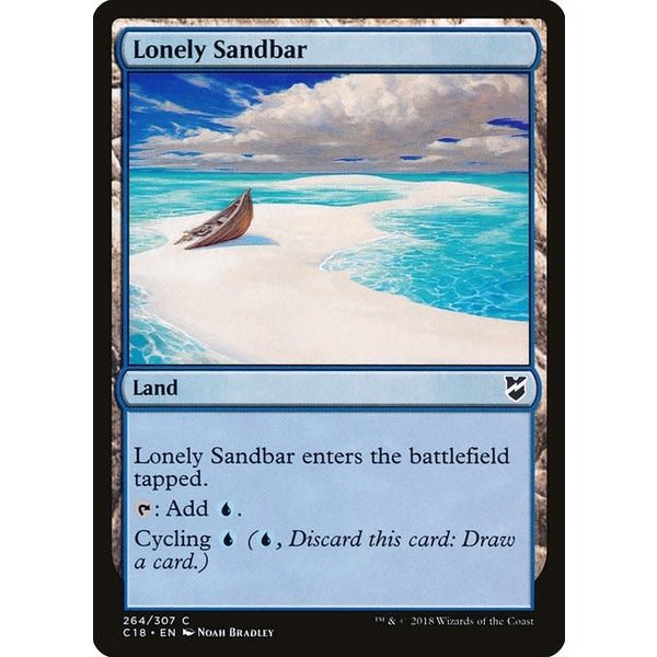 Magic: The Gathering Lonely Sandbar (264) Lightly Played
