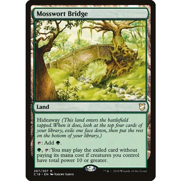 Magic: The Gathering Mosswort Bridge (267) Lightly Played