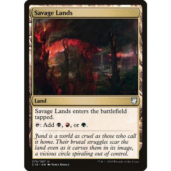 Magic: The Gathering Savage Lands (275) Lightly Played