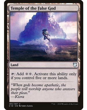 Magic: The Gathering Temple of the False God (285) Lightly Played