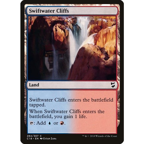 Magic: The Gathering Swiftwater Cliffs (284) Lightly Played