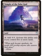 Magic: The Gathering Temple of the False God (285) Moderately Played